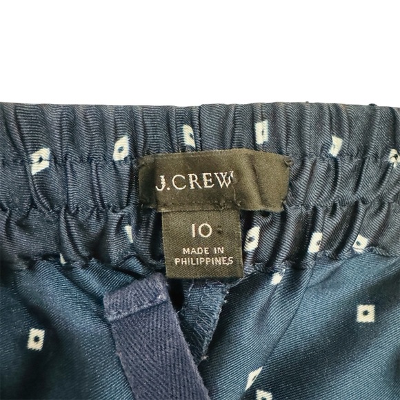 J. Crew Navy and Red Patterned Trousers - Picture 5 of 6